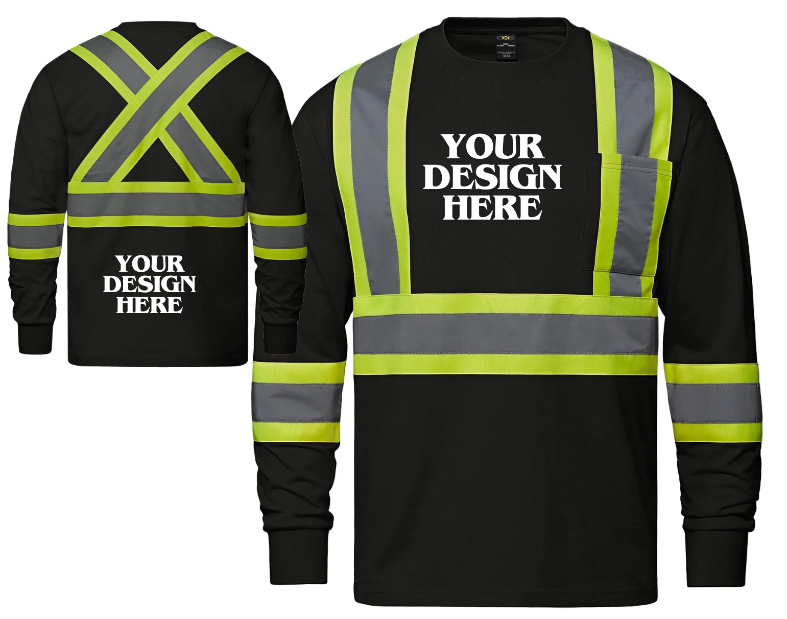 Paramount - Cotton Long Sleeve Hi-Vis T-Shirt (S05995)