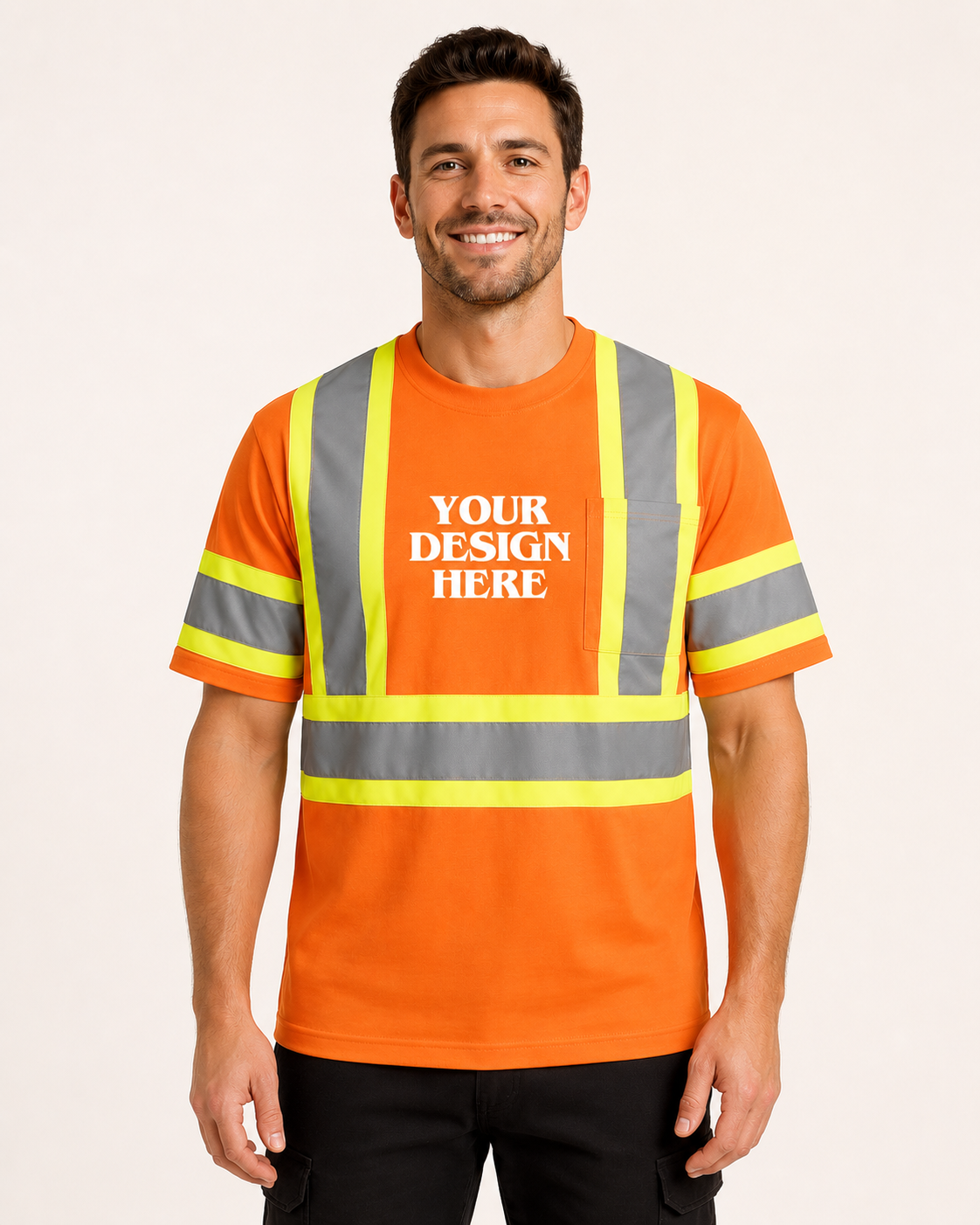 Optimum - Cotton Hi-Vis T-Shirt- S05990