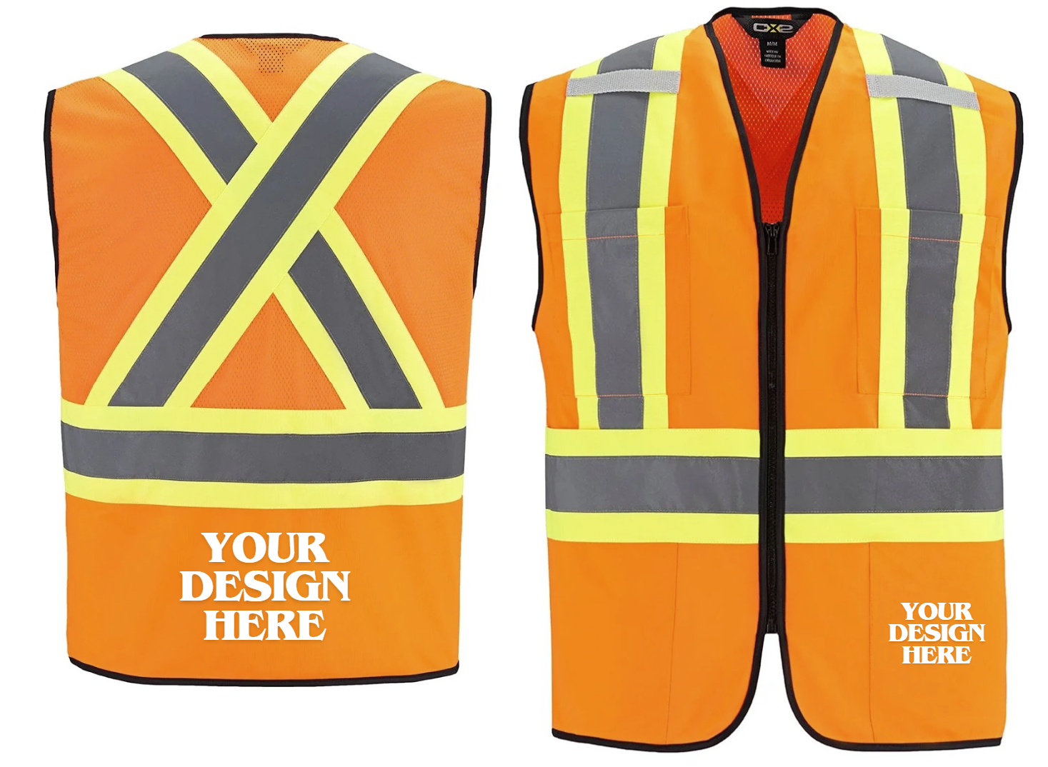 Scout - Hi-Vis Zipper front Vest - L01150