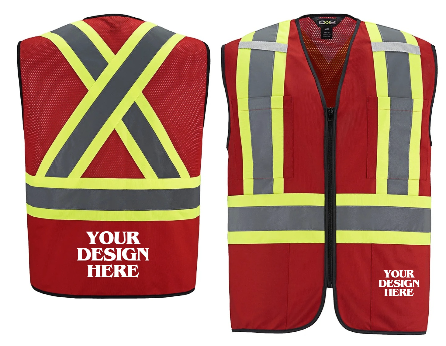 Scout - Hi-Vis Zipper front Vest - L01150