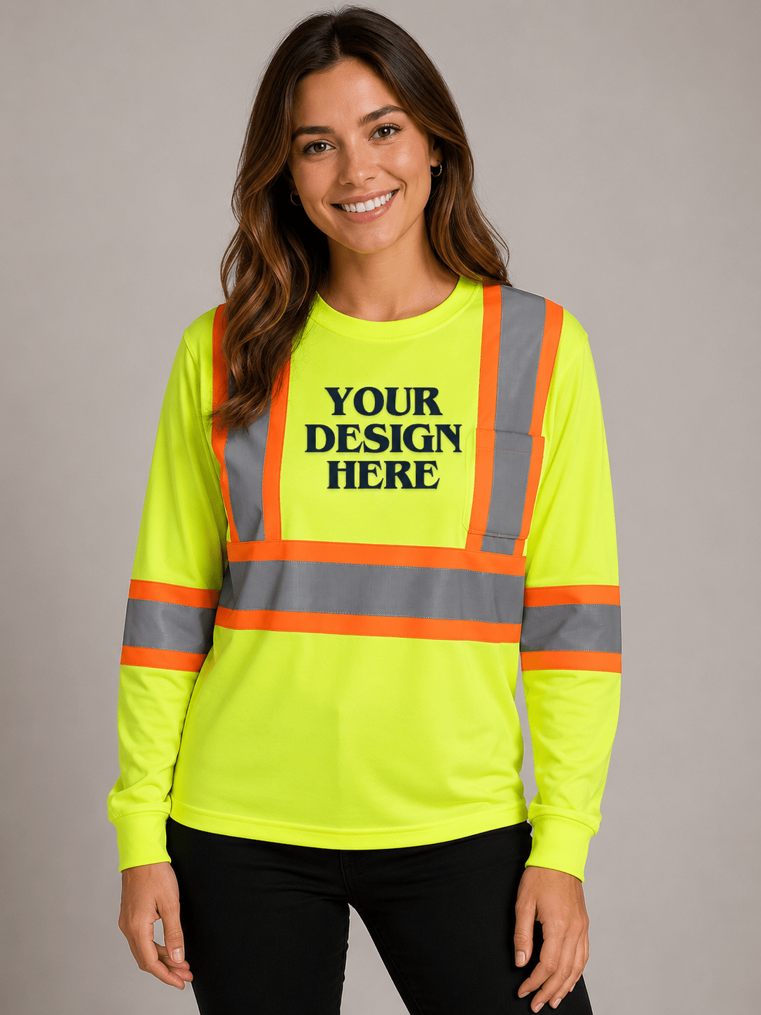 Beacon - Adult Long Sleeve Hi-Vis T-Shirt - S05948 - Be Proud Line | Custom Apparel