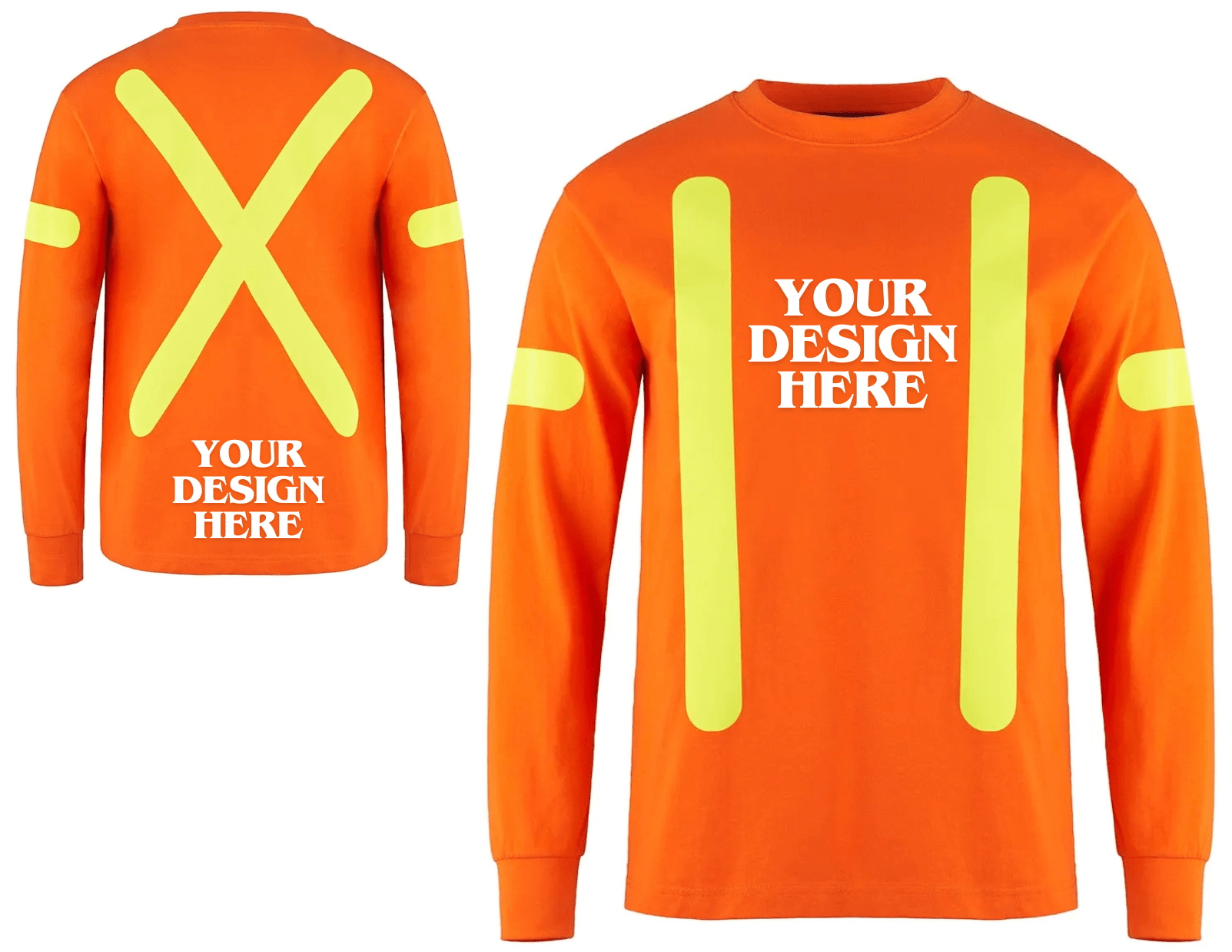 Citadel - Adult Cotton Long Sleeve Safety T-Shirt - S05975 - Be Proud Line | Custom Apparel