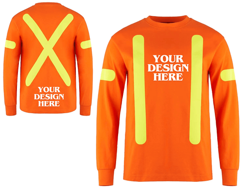 Citadel - Adult Cotton Long Sleeve Safety T-Shirt - S05975 - Be Proud Line | Custom Apparel