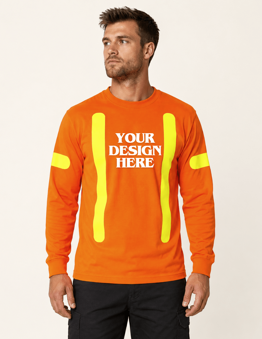 Citadel - Adult Cotton Long Sleeve Safety T-Shirt - S05975 - Be Proud Line | Custom Apparel
