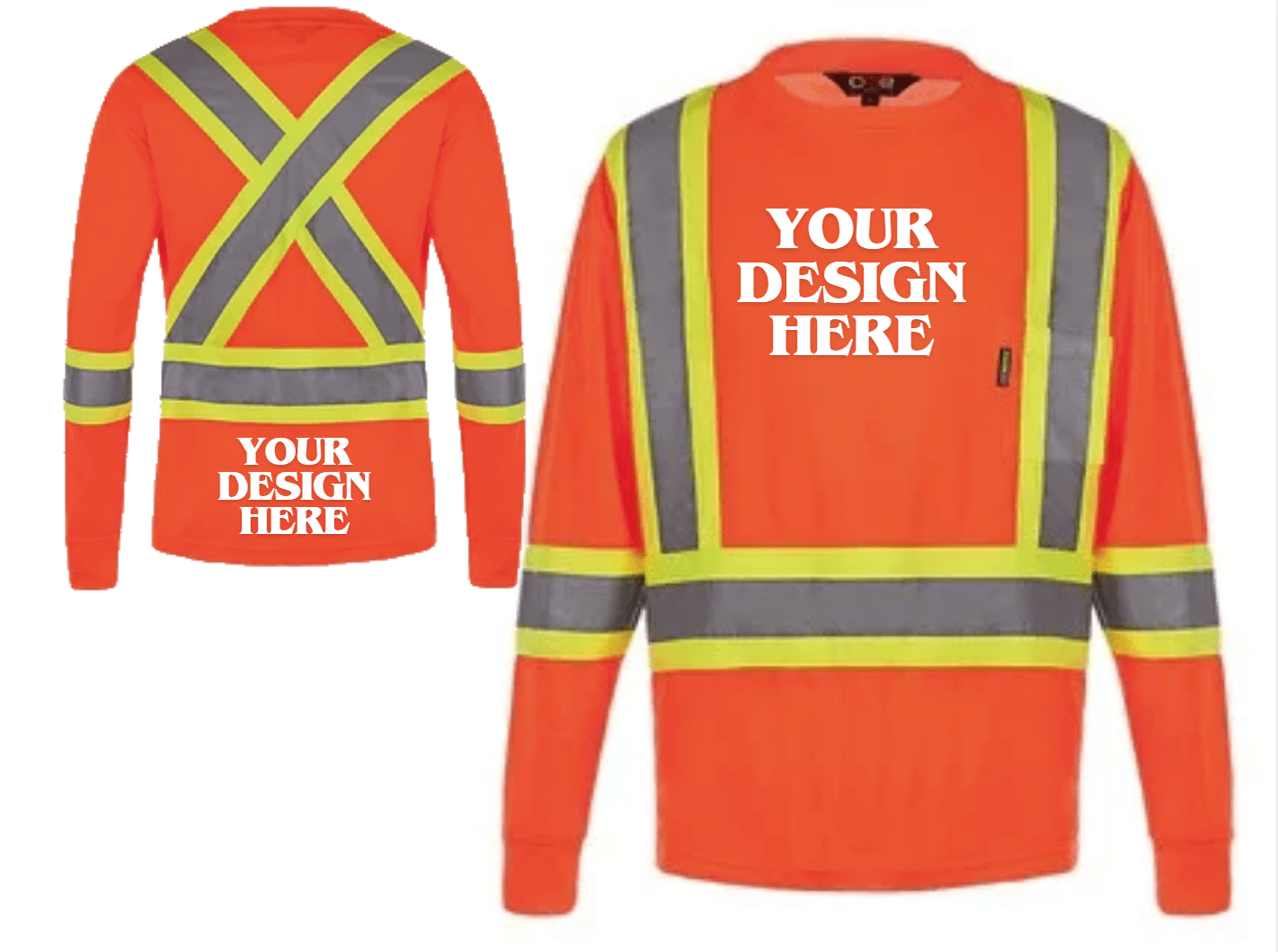 Lookout - Adult Long Sleeve Hi-Vis T-Shirt - S05970 - Be Proud Line | Custom Apparel