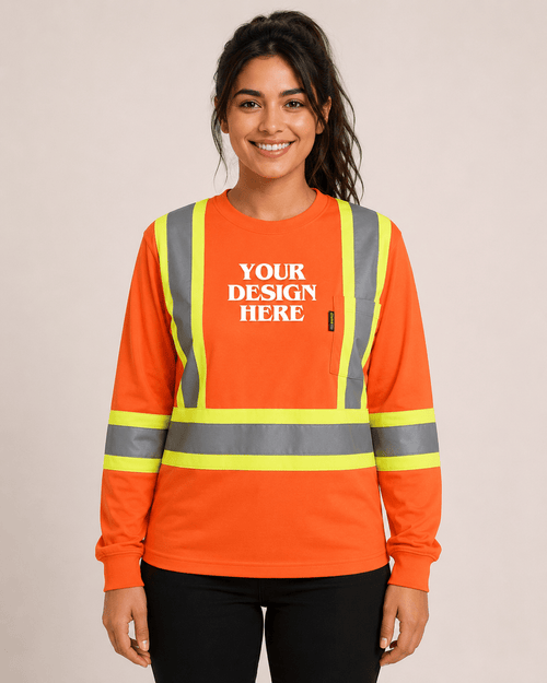 Lookout - Adult Long Sleeve Hi-Vis T-Shirt - S05970 - Be Proud Line | Custom Apparel