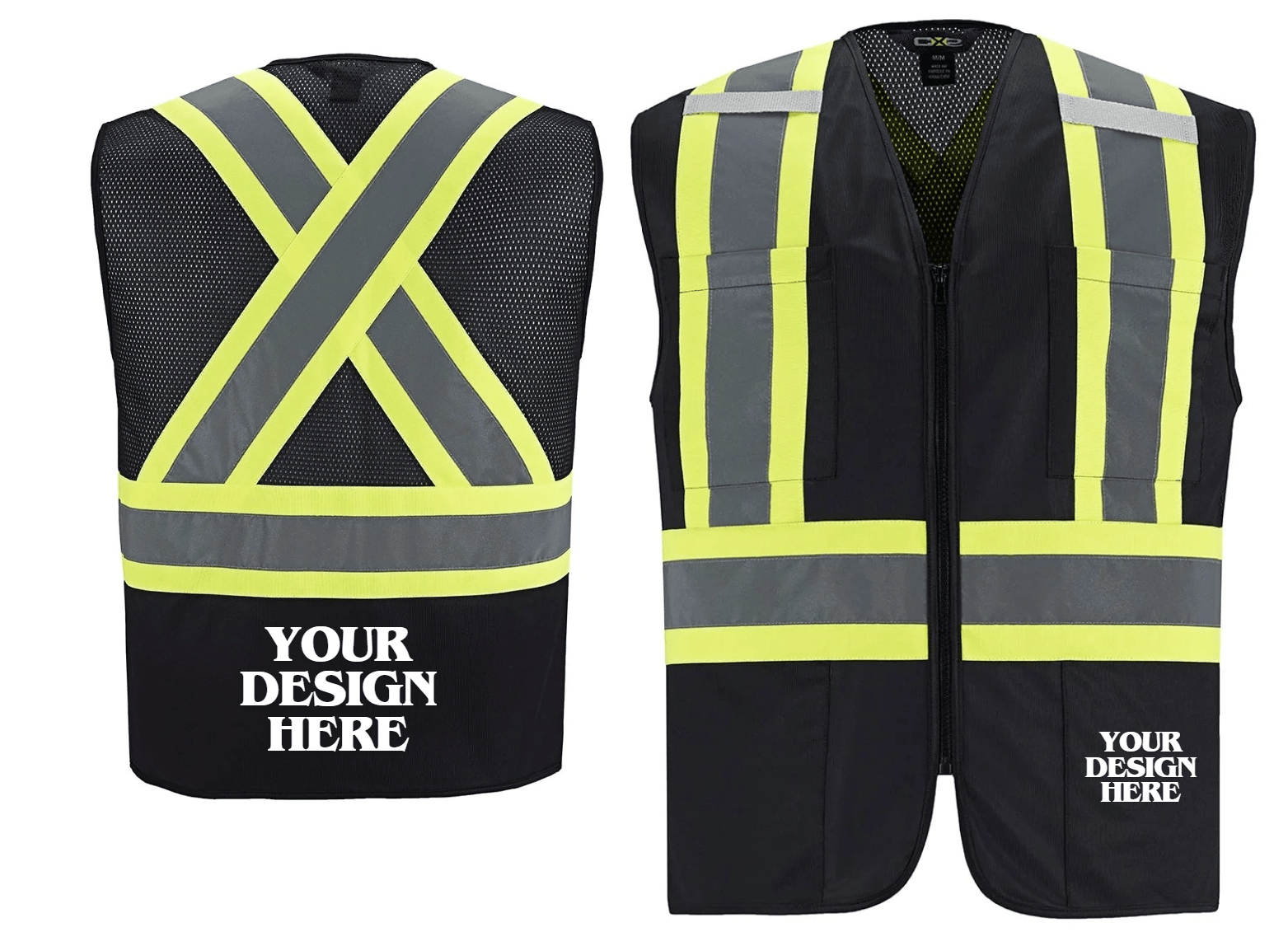 Scout - Hi-Vis Zipper front Vest - L01150 - Be Proud Line | Custom Apparel