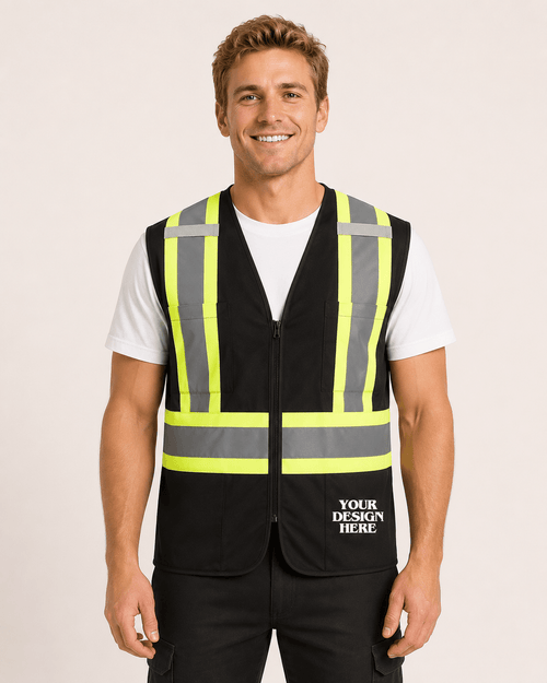 Scout - Hi-Vis Zipper front Vest - L01150 - Be Proud Line | Custom Apparel
