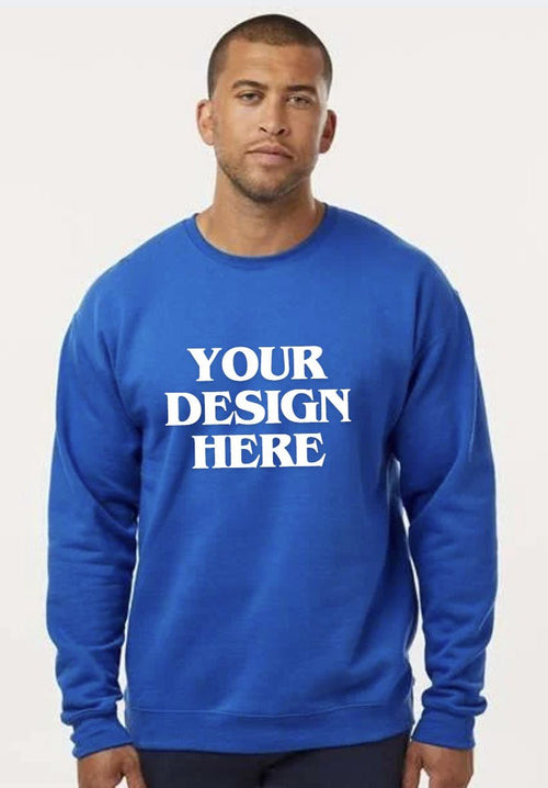 Unisex Crewneck Fleece - M&amp;O 3340 - Be Proud Line | Custom Apparel