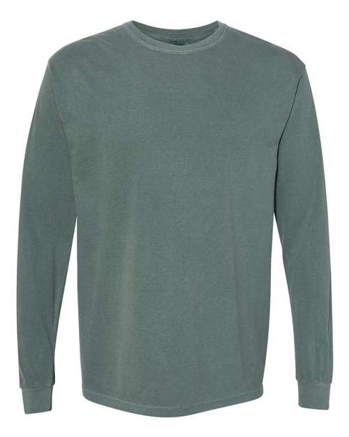 Unisex Garment-Dyed Heavyweight Long Sleeve T-Shirt - Be Proud Line | Custom Apparel