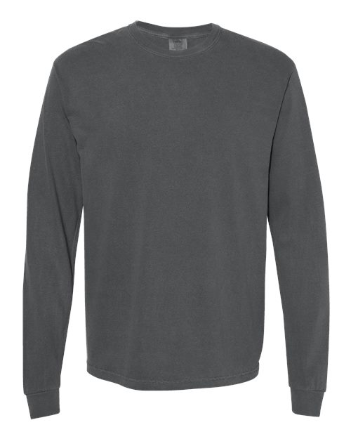 Unisex Garment-Dyed Heavyweight Long Sleeve T-Shirt - Be Proud Line | Custom Apparel