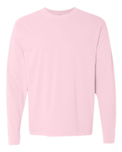 Unisex Garment-Dyed Heavyweight Long Sleeve T-Shirt - Be Proud Line | Custom Apparel