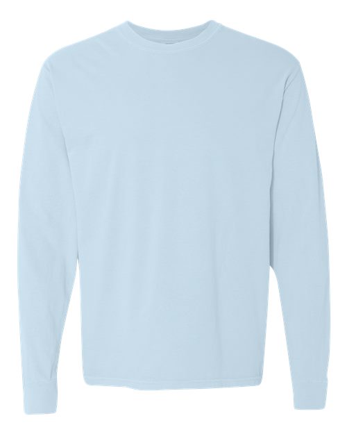 Unisex Garment-Dyed Heavyweight Long Sleeve T-Shirt - Be Proud Line | Custom Apparel