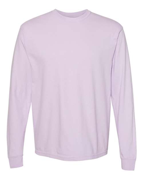 Unisex Garment-Dyed Heavyweight Long Sleeve T-Shirt - Be Proud Line | Custom Apparel