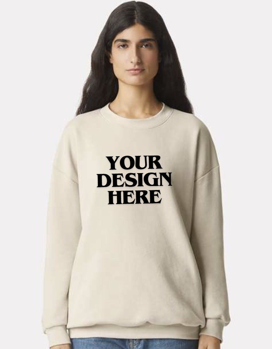 Unisex ReFlex Fleece Crewneck Sweatshirt - American Apparel RF496 - Be Proud Line | Custom Apparel