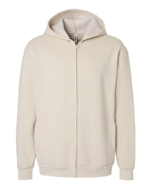 Unisex ReFlex Fleece Full-Zip Hoodie Sweatshirt - Be Proud Line | Custom Apparel