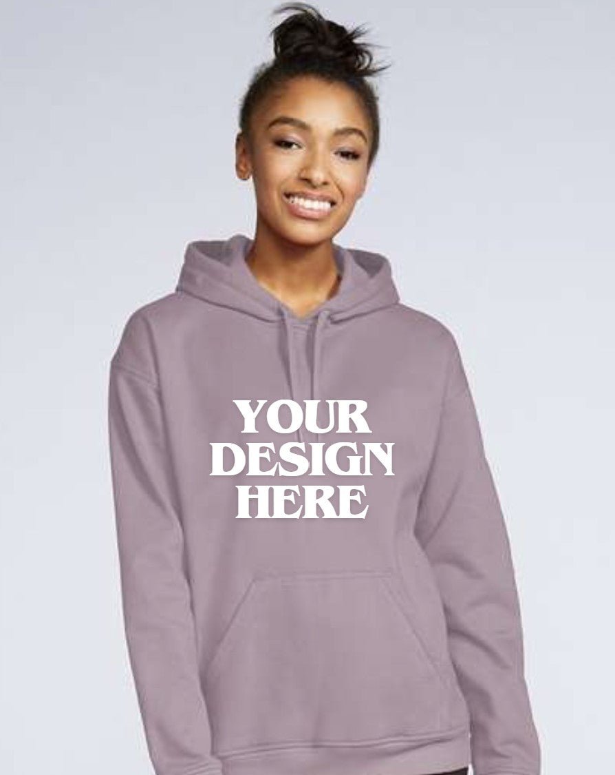 Unisex Softstyle® Midweight Hooded Sweatshirt - Be Proud Line | Custom Apparel