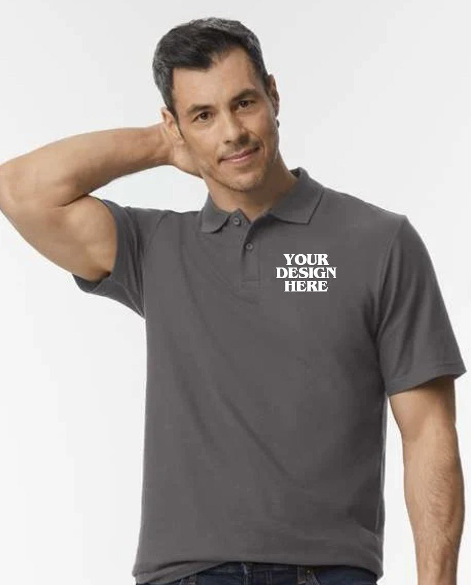 Unisex Softstyle® Pique Polo - Gildan 64800 - Be Proud Line | Custom Apparel