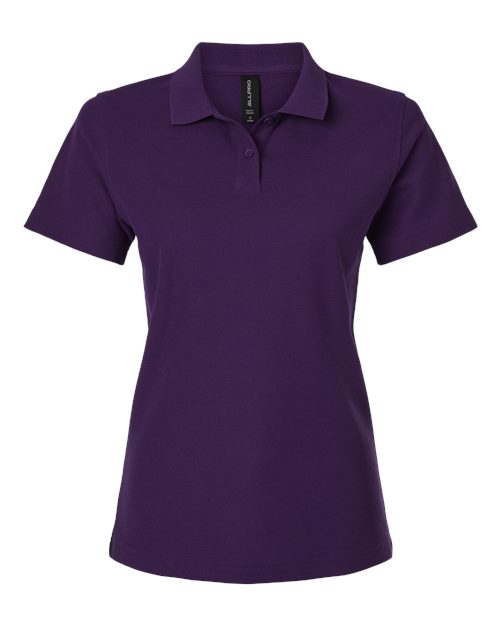 Women's Pique Polo - AllPro 62800L - Be Proud Line | Custom Apparel