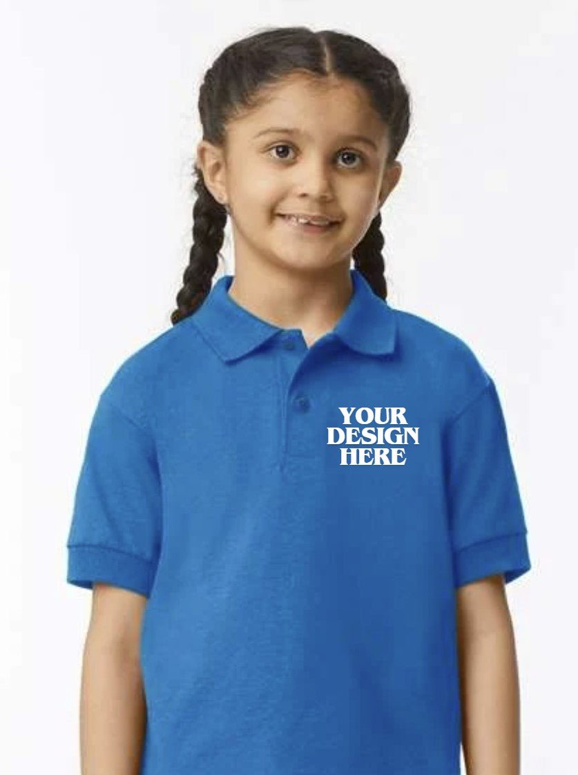 Youth DryBlend Jersey Polo - Gildan 8800B - Be Proud Line | Custom Apparel