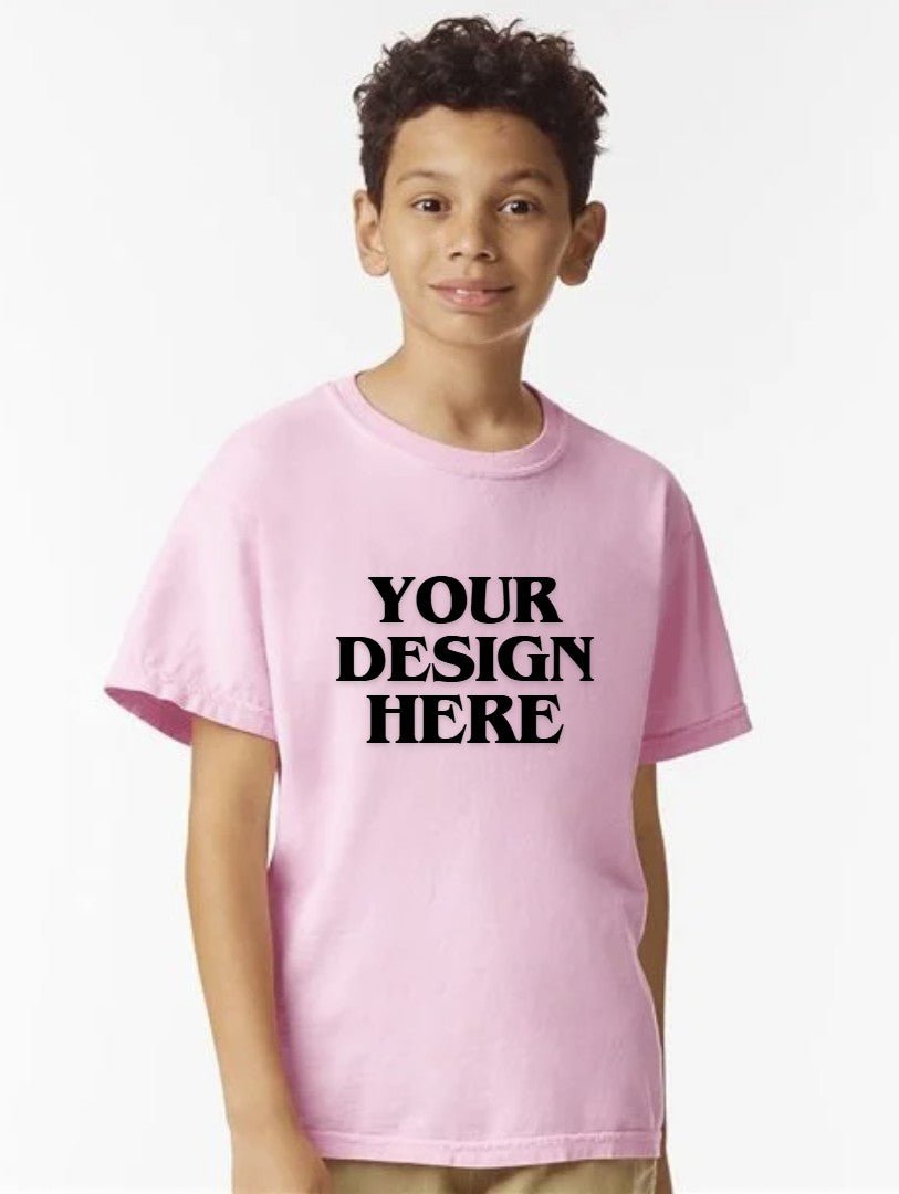 Youth Garment-Dyed Heavyweight T-Shirt - Be Proud Line | Custom Apparel